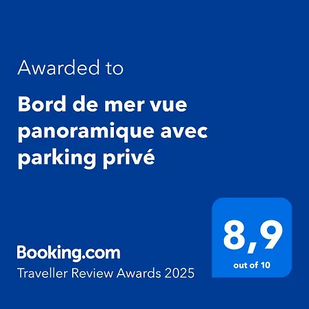Apartment Bord De Mer Vue Panoramique Avec Parking Et Garage Prive *