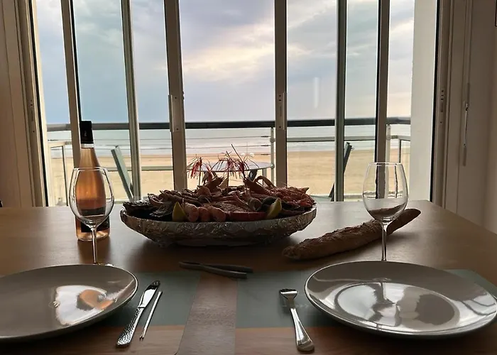 아파트 Bord De Vue Panoramique Avec Parking Prive 생장드몽